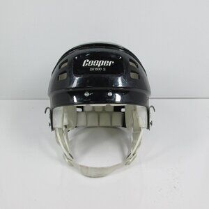 Vintage Cooper SK 600 S Hockey Helmet Sz Small Black Made In Canada